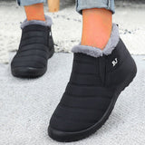BJ™- Bottines chaudes et antidérapantes pour femmes