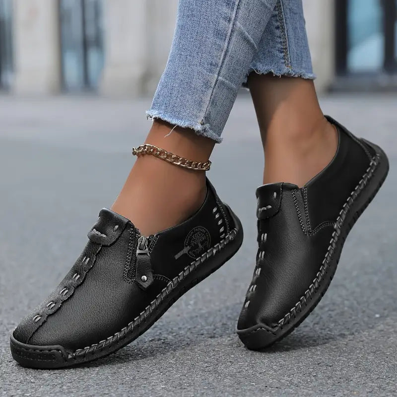 Lolita- chaussures en cuir confortables et légères pour femmes