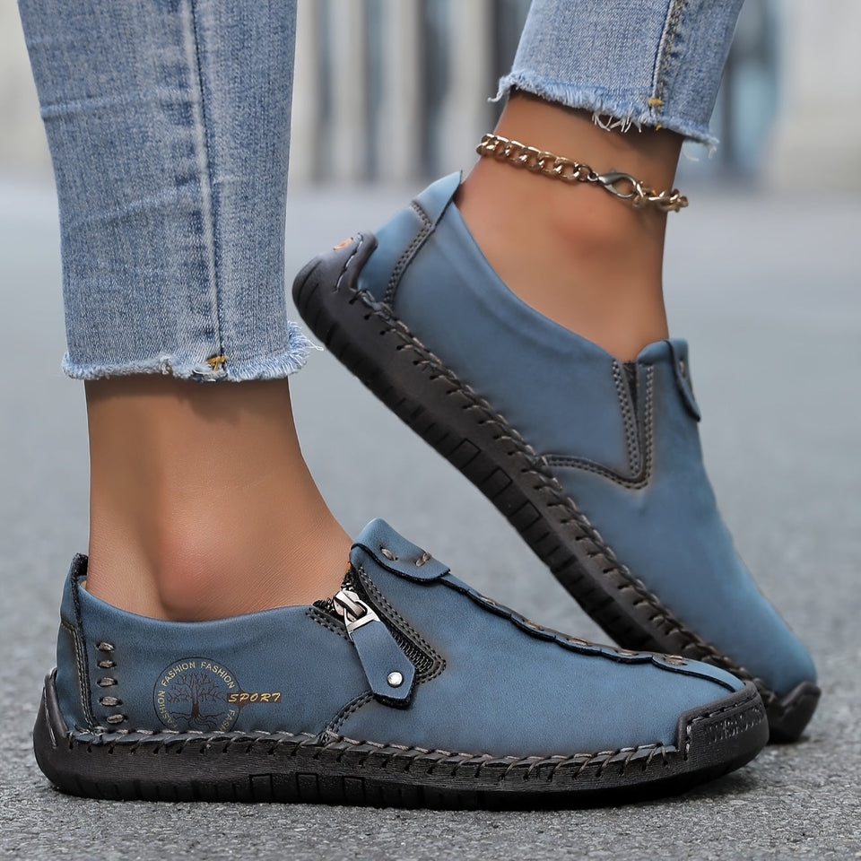 Lolita- chaussures en cuir confortables et légères pour femmes