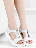 LINNA-Sandales en cuir confortables & élégantes