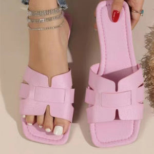 Helena- sandales plates design tendance d'été pour femmes