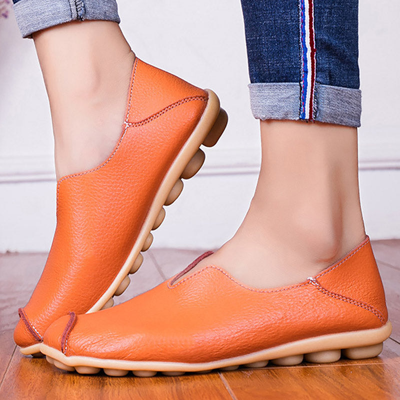 Andrea- Chaussures décontractées à talon plat