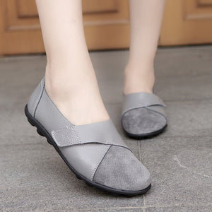 Stella- chaussures souple et décontractées en cuir pour femmes