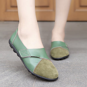 Stella- chaussures souple et décontractées en cuir pour femmes
